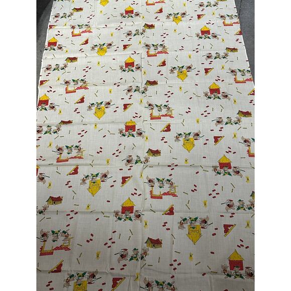 The Three Little Pigs, Fabric Panel, 44x74", Sewing Supply, ~ 250729-WH 534 - Picture 2 of 4